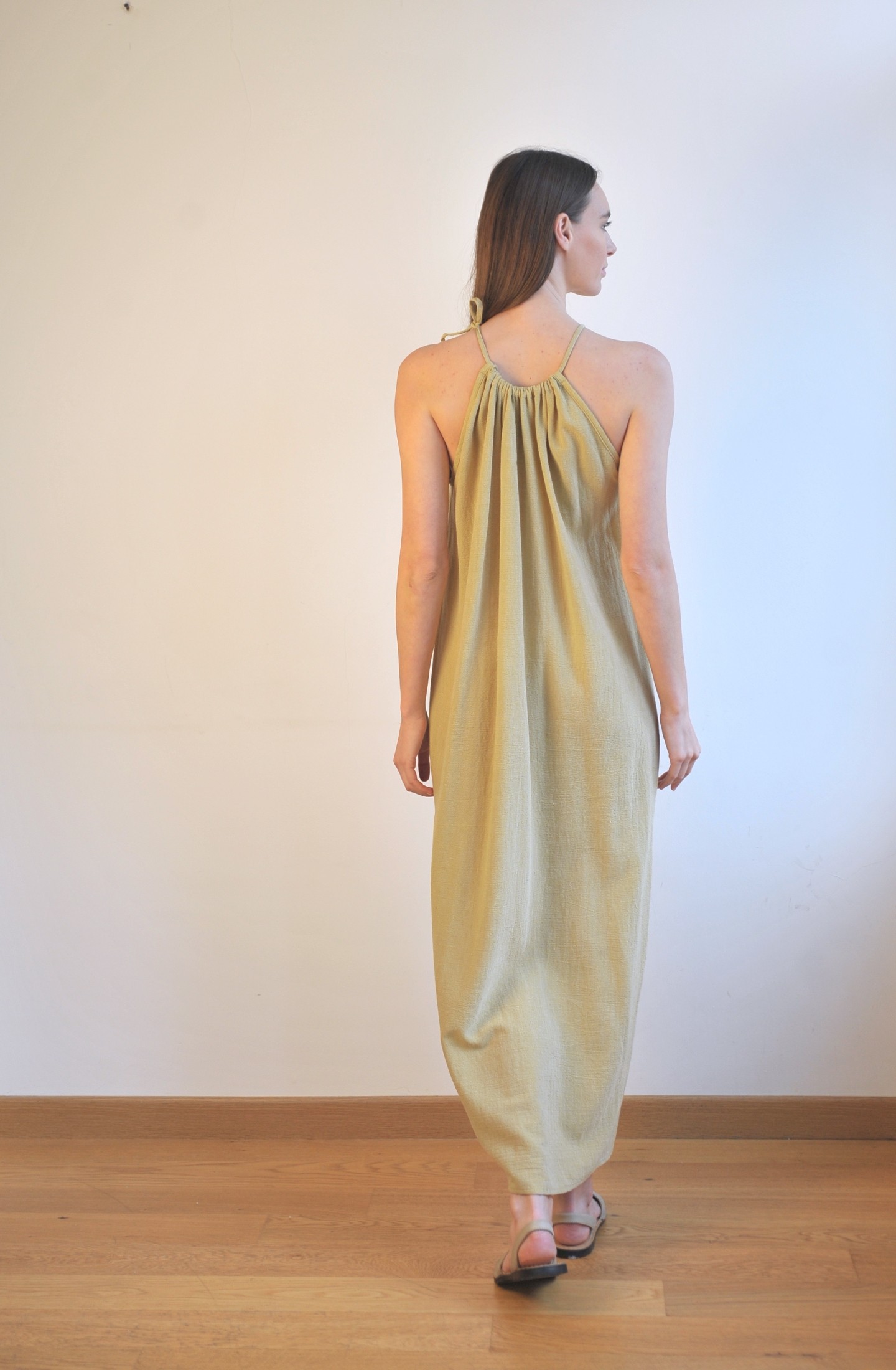 Olive Sile Halter Dress