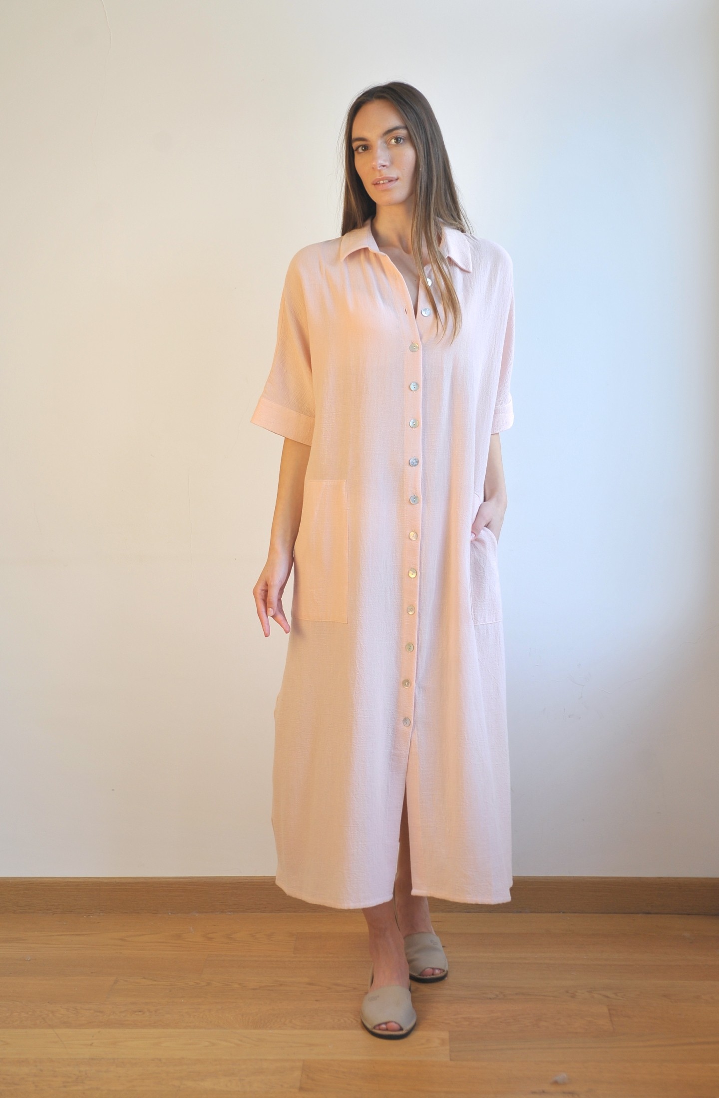 Blush SILE SHIRT DRESS