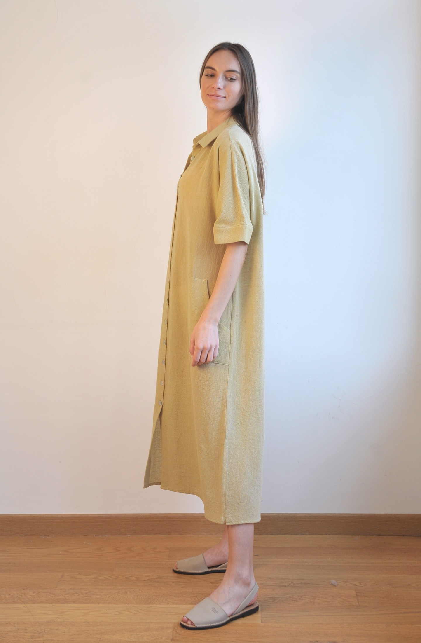 Olive SILE SHIRT DRESS