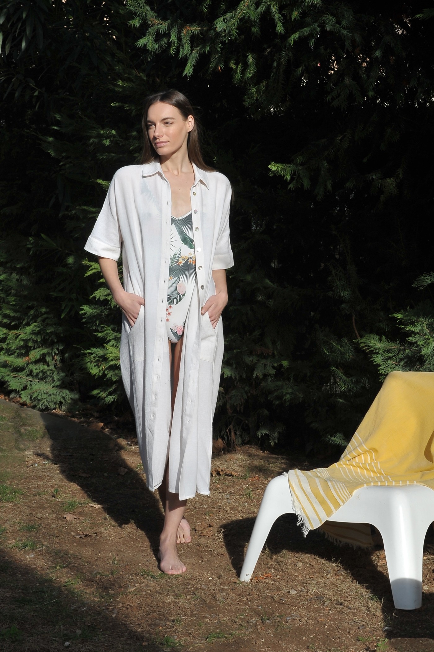 Off-White SILE SHIRT DRESS