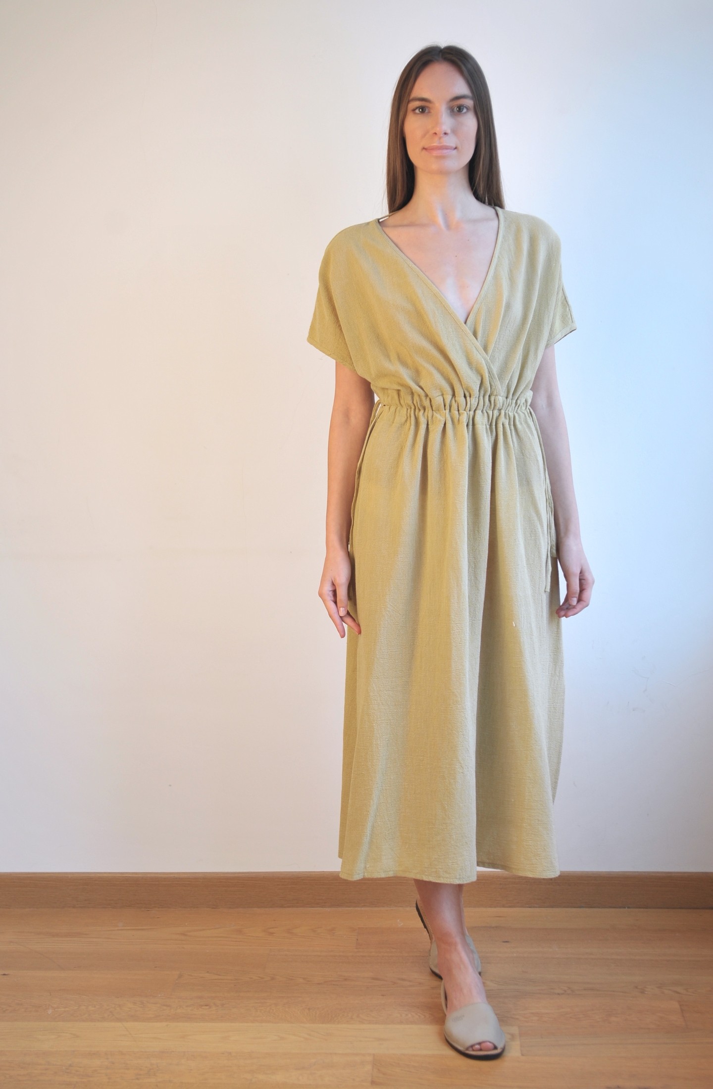 Olive SILE COLUMN DRESS