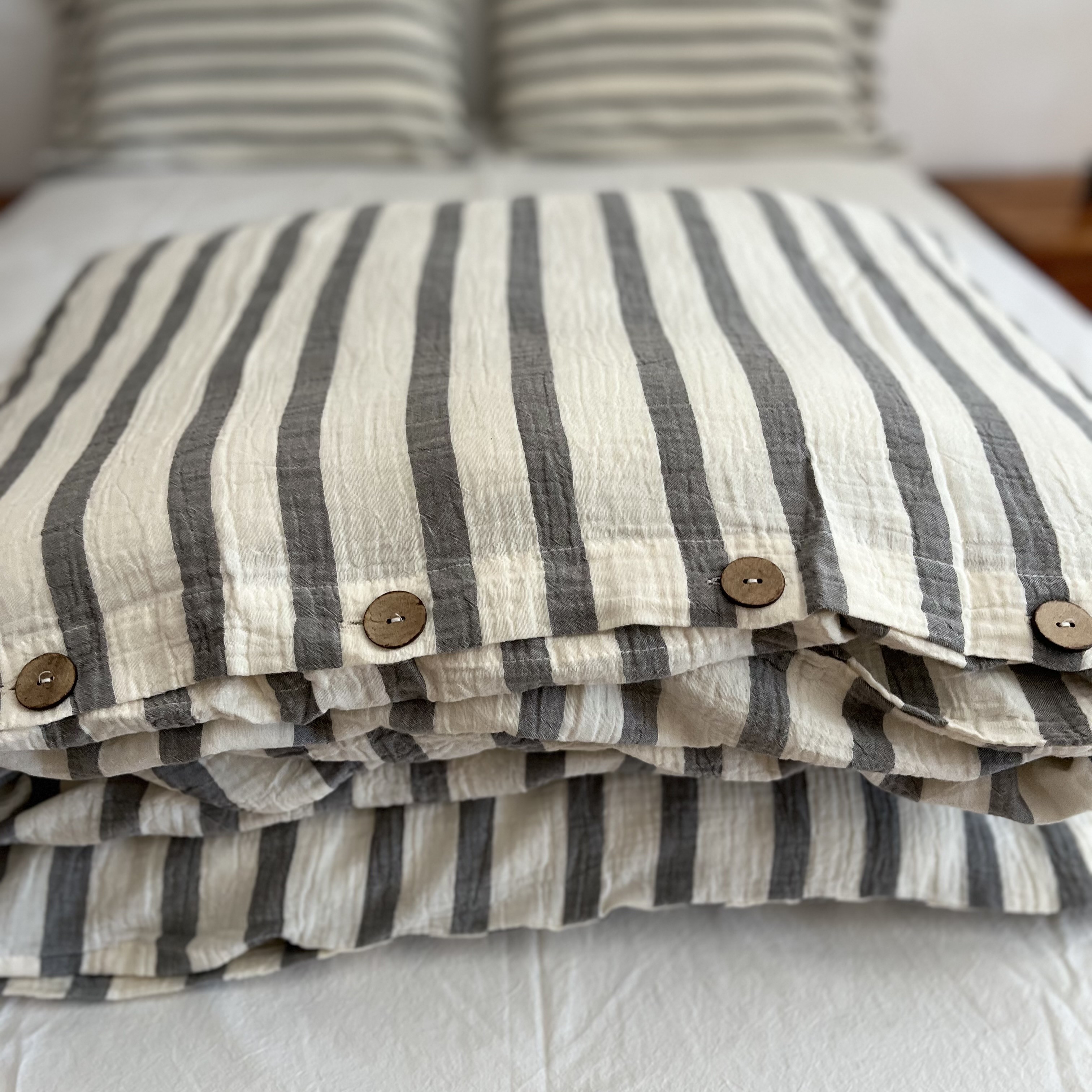 Muslin Duvet Cover with Pillow Case