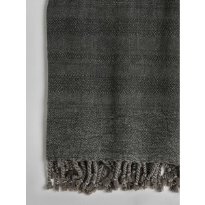 Stonewashed Turkish Towel - Dark Grey