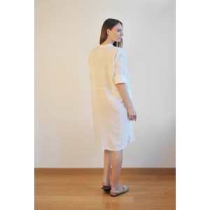 Off-White Sile Tunic Dress