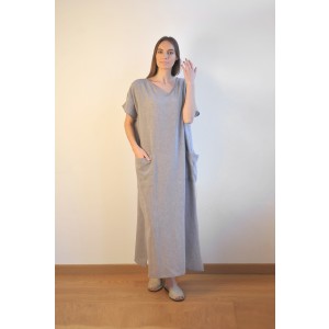 Grey Sile Caftan