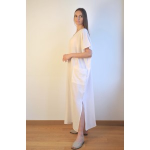 White Sile Caftan