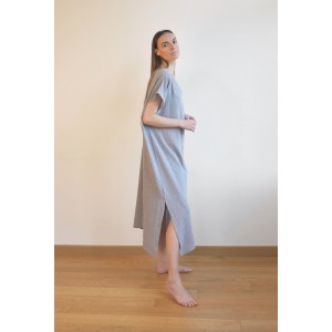 Grey Sile Basic Dress