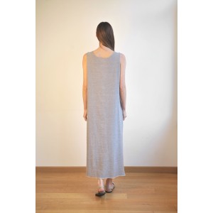 Blush / Grey SILE SLEEVELESS DRESS