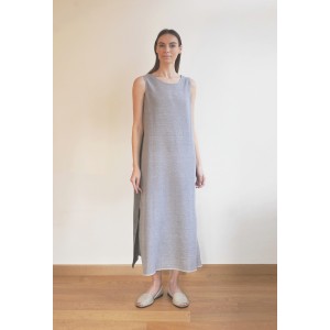 Charcoal / Grey SILE SLEEVELESS DRESS