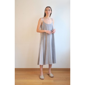 Grey / Grey Striped SILE SUNDRESS