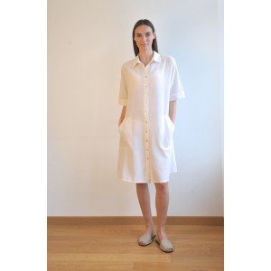 Off-White SILE MINI SHIRT DRESS