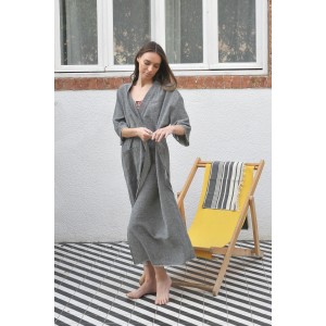 Charcoal SILE KIMONO