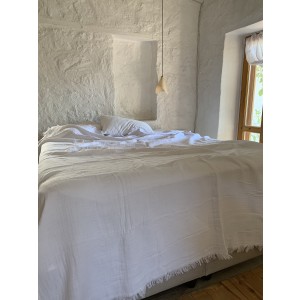 White Ani Blanket