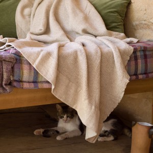 Wool Blend Throw PRG