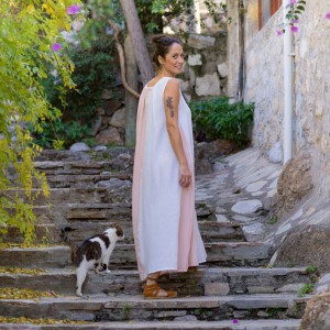 Sile Maxi Dress with Belt
