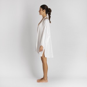 Cotton Gauze Short Beach Cover Up