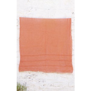 Orange Helen Gauze Scarf