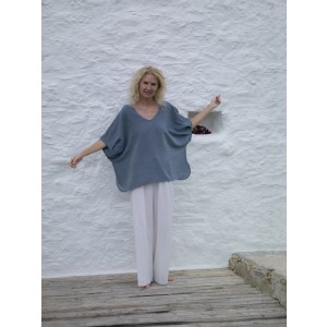 Marine Sile Blouse