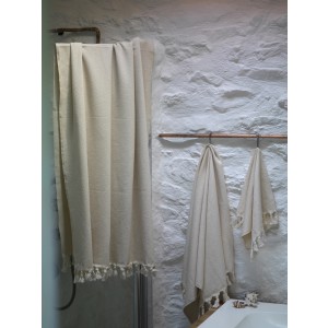 Pamukkale Hand Towel - Natural