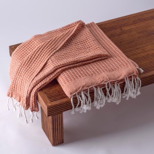 Waffle Handwoven Bath Towel