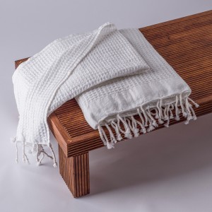Waffle Handwoven Bath Towel