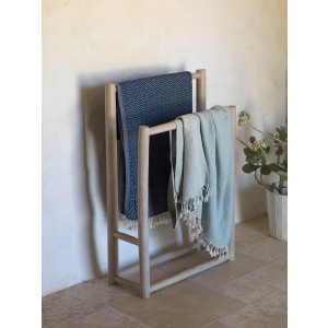 Light Blue Double Sided Throw