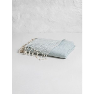 Light Blue Double Sided Throw