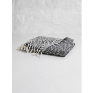 Dark Grey Double Sided Throw