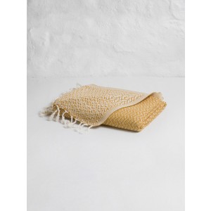 Mustard Double Sided Throw