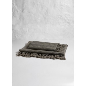 Khaki Waffle Bath Towel