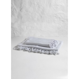 White Waffle Bath Towel