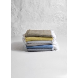 Blue Plain Turkish Towel