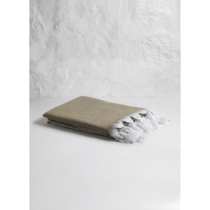 Khaki Plain Turkish Towel
