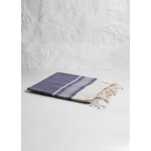  Grey Blue Olympos Turkish Towel