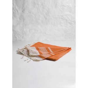 Orange Olympos Turkish Towel