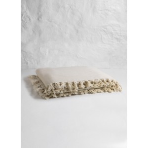 Natural Plain Throw