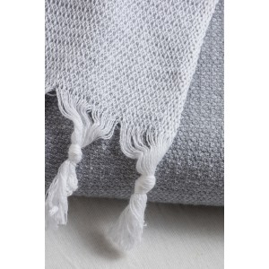 Light Gray Plain Turkish Towel