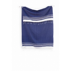 Navy Olympos Turkish Towel