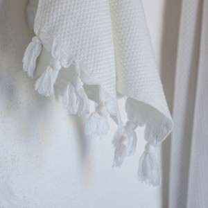 Pamukkale Washcloth - White