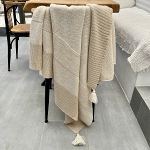 Wool Blended Throw - FR