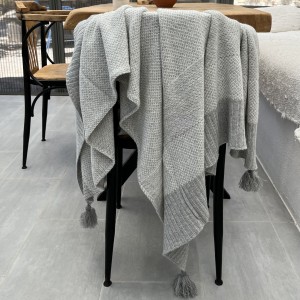 Wool Blended Throw - FR