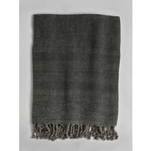 Stonewashed Turkish Towel - Dark Grey