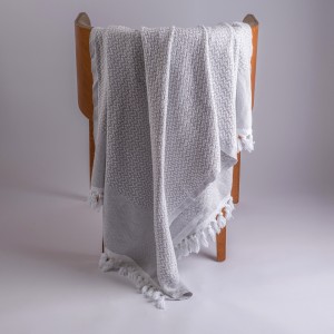 Zigzag Cotton Throw
