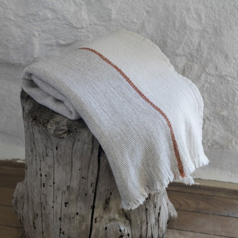 Wool Blended Throw-01AN