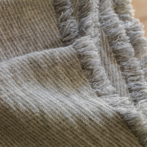 Wool Blended Throw - 03OS