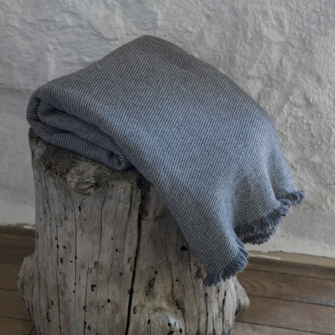 Wool Blended Throw - 03OS