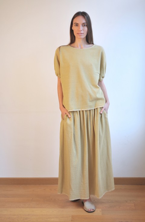 Olive SILE SHORT SLEEVE TOP