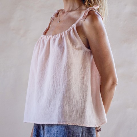 Blush Sile Slip Top