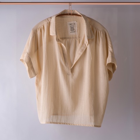 Sile Collared Top