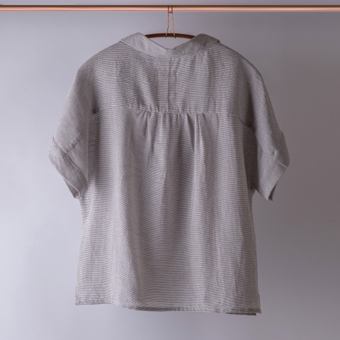 Sile Collared Top